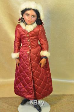 Rare HTF OOAK Anna Abigail Brahms 19 Black Girl Doll Original Marked VGC