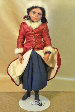 Rare HTF OOAK Anna Abigail Brahms 19 Black Girl Doll Original Marked VGC