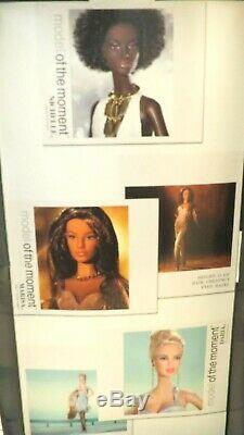 Rare Model Of The Moment NICHELLE Black Afro Barbie Doll AA Model Muse Mattel