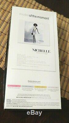 Rare Model Of The Moment NICHELLE Black Afro Barbie Doll AA Model Muse Mattel