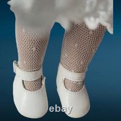 Rare! NIB African American Black Girl Doll Chatelaine Porcelain Fine Collectible