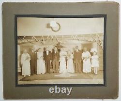 Rare Older African American Couple Wedding Antique Photos Clock 5 Minutes Apart