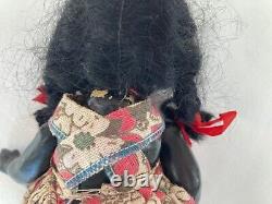 Rare Vintage 8 Composition Estrela S/A San Paulo African American Black Doll