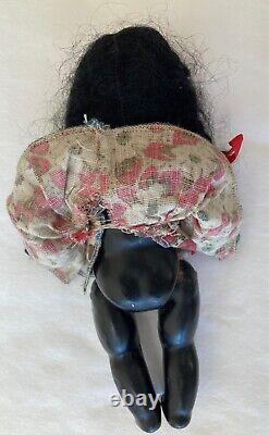 Rare Vintage 8 Composition Estrela S/A San Paulo African American Black Doll