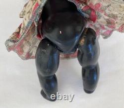 Rare Vintage 8 Composition Estrela S/A San Paulo African American Black Doll