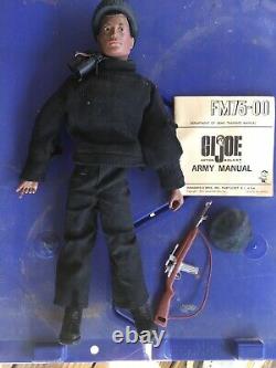 Rare Vintage Early Gi Joe Black African American Painted Hair