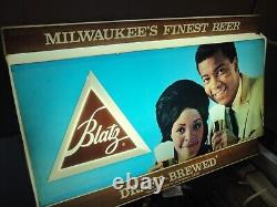 Rare Vintage Original African American Black AdvertisingBeer Sign