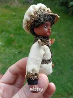 Rare antique mignonette doll with original clothes we reduced the price