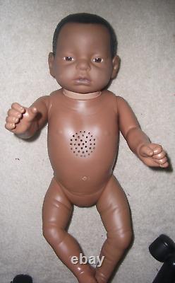 RealCare Baby 2 Plus African American Female GIRL Doll with accessories no key 2