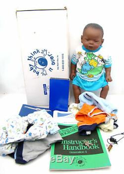 RealCare Baby Think It Over Doll Boy G4 Gen 4.1 Black African American Box b