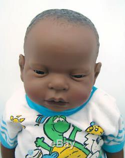 RealCare Baby Think It Over Doll Boy G4 Gen 4.1 Black African American Box b