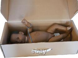 Real Care 3 Baby Think it Over Doll African American Black Boy Male