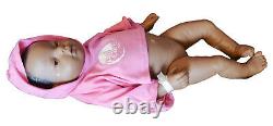 Real Care 3 Baby Think it Over Doll African American Black Girl Female