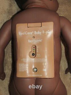 RealityWorks RealCare 2 plus Baby African American Black Girl (Not Tested)