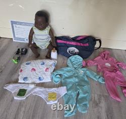 Reality Works REAL CARE BABY 3 African American Black Girl Female Doll