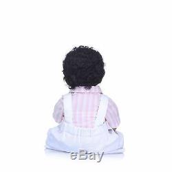Reborn Baby Dolls Black 20 Weighted African American Doll Boy Realistic Looking