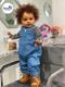 Reborn Baby Dolls Black Toddler Boy 26 Inch Big Size Lifelike African American B