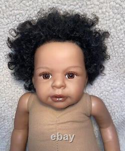Reborn Jaylan by Laura Tuzio-Ross 19 Doll African American