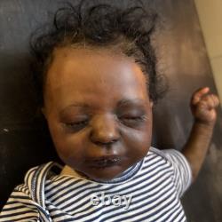 Reborn Newborn Baby African-American 20 4lbs