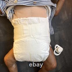 Reborn Newborn Baby African-American 20 4lbs