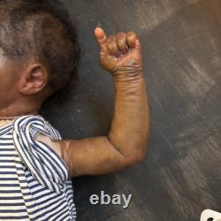 Reborn Newborn Baby African-American 20 4lbs