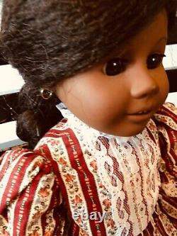 Retired Pleasant company American Girl 18 inch doll Addy