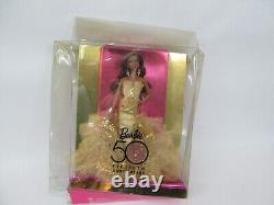 Robert Best 50th Anniversary Barbie Doll African American Black HTF
