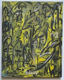 Rodney Madison African American Artist Abstract Expressionism Painting Black Art