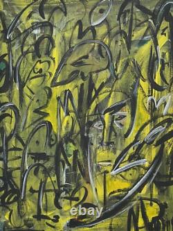 Rodney Madison African American Artist Abstract Expressionism Painting Black Art
