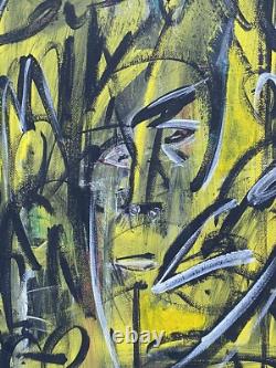 Rodney Madison African American Artist Abstract Expressionism Painting Black Art