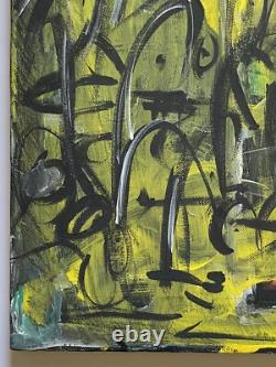 Rodney Madison African American Artist Abstract Expressionism Painting Black Art