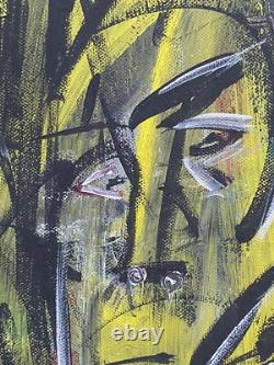 Rodney Madison African American Artist Abstract Expressionism Painting Black Art