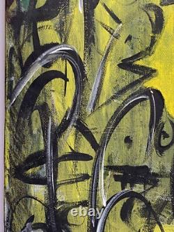 Rodney Madison African American Artist Abstract Expressionism Painting Black Art