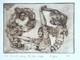Roland Ayers 1975 etching African-American Black Surrealist Philadelphia artist