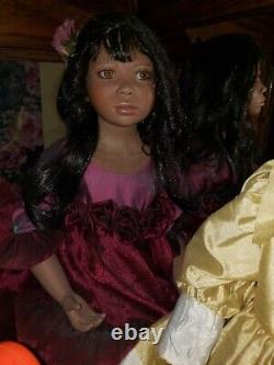 Rosa Christine Orange 26 to 29 petite doll! Beautiful! Porcelain