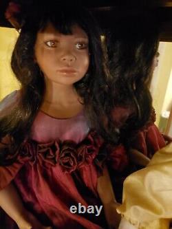 Rosa Christine Orange 26 to 29 petite doll! Beautiful! Porcelain