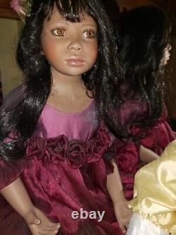 Rosa Christine Orange 26 to 29 petite doll! Beautiful! Porcelain