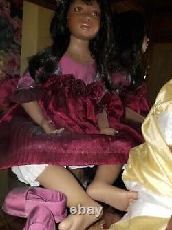 Rosa Christine Orange 26 to 29 petite doll! Beautiful! Porcelain