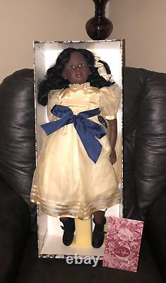 Ruth Treffeisen doll Aimee 29 African American original tag clothes and box