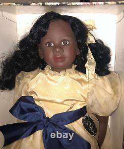 Ruth Treffeisen doll Aimee 29 African American original tag clothes and box