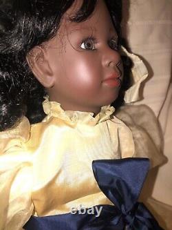 Ruth Treffeisen doll Aimee 29 African American original tag clothes and box