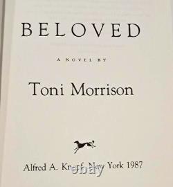 SCARCE RARE of BELOVED by Toni Morrison Uncorrected Proof 1987