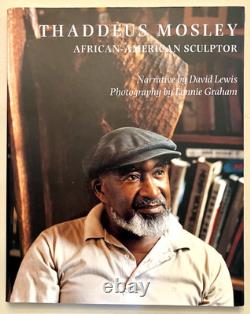 SIGNED Thaddeus Mosley African-American Sculptor, Pittsburgh artist, rare 1997