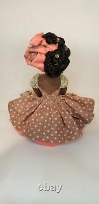 Sale? 12''-Dark-complexion-African-American-black-handmade-doll. #363 Zaharah