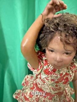 Sarah Niemela OOAK African American Doll 16 AA