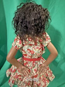 Sarah Niemela OOAK African American Doll 16 AA