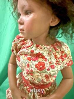 Sarah Niemela OOAK African American Doll 16 AA