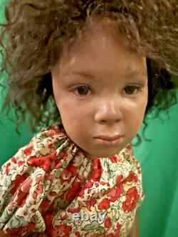 Sarah Niemela OOAK African American Doll 16 AA