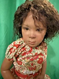 Sarah Niemela OOAK African American Doll 16 AA