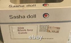 Sasha 309 Caleb African American Black Boy Doll Made in England IN BOX
